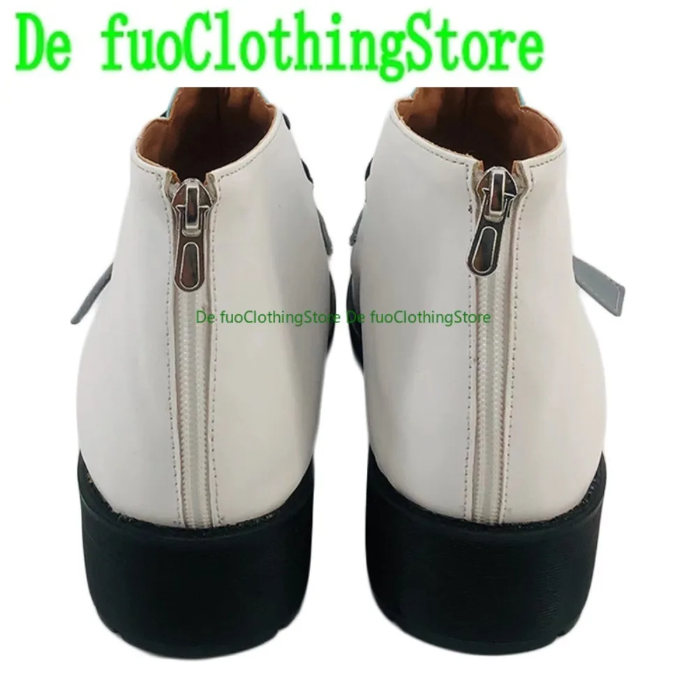 Defuo Hololive Gawr Gura Shark Cosplay Shoes Anime Shoes Anime Game Role-playing Shoes And Boots Halloween Party