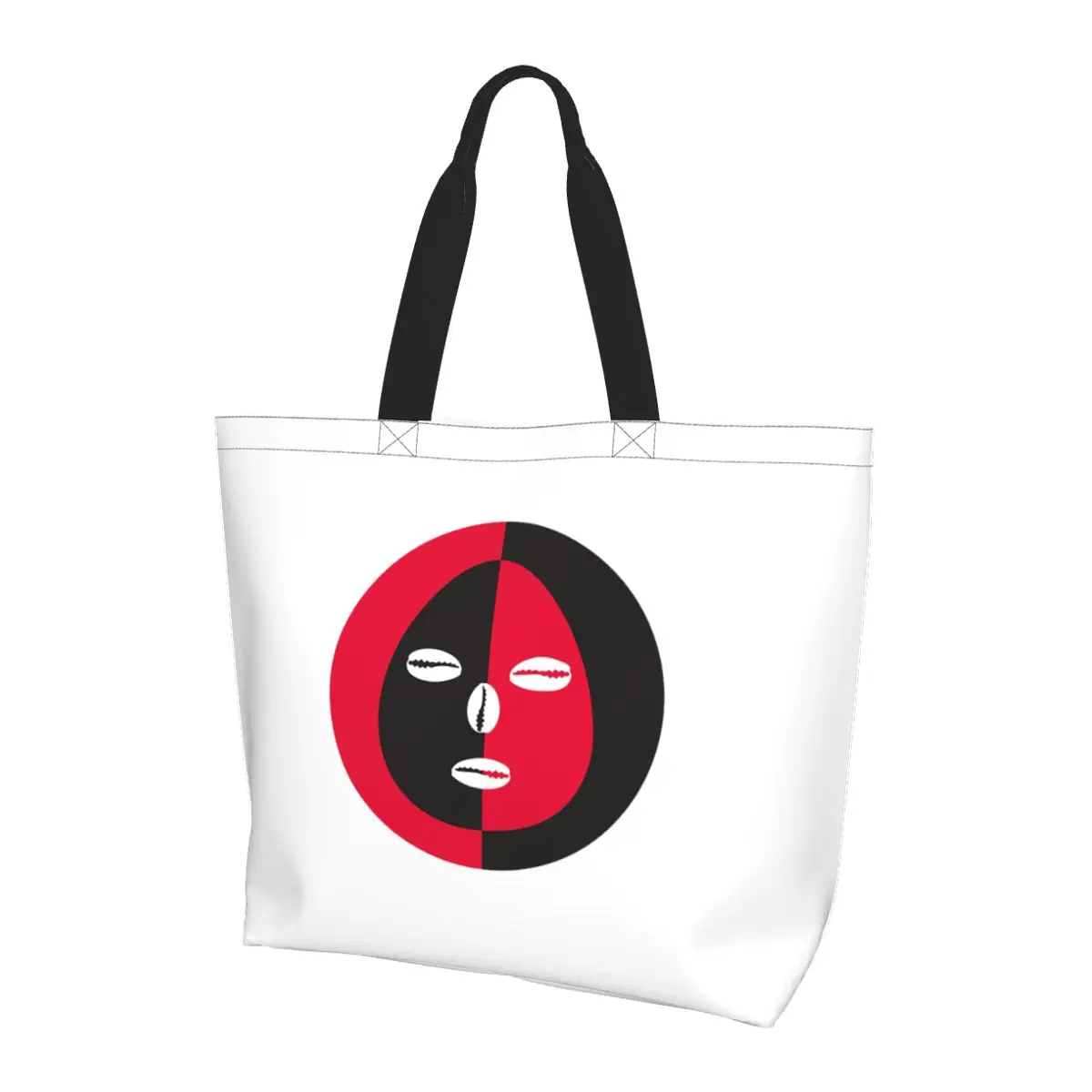 

Eleggua Shopping Tote Bag Canvas Large Capacity Shoulder Bags Shopper Grocery Handbag for Women
