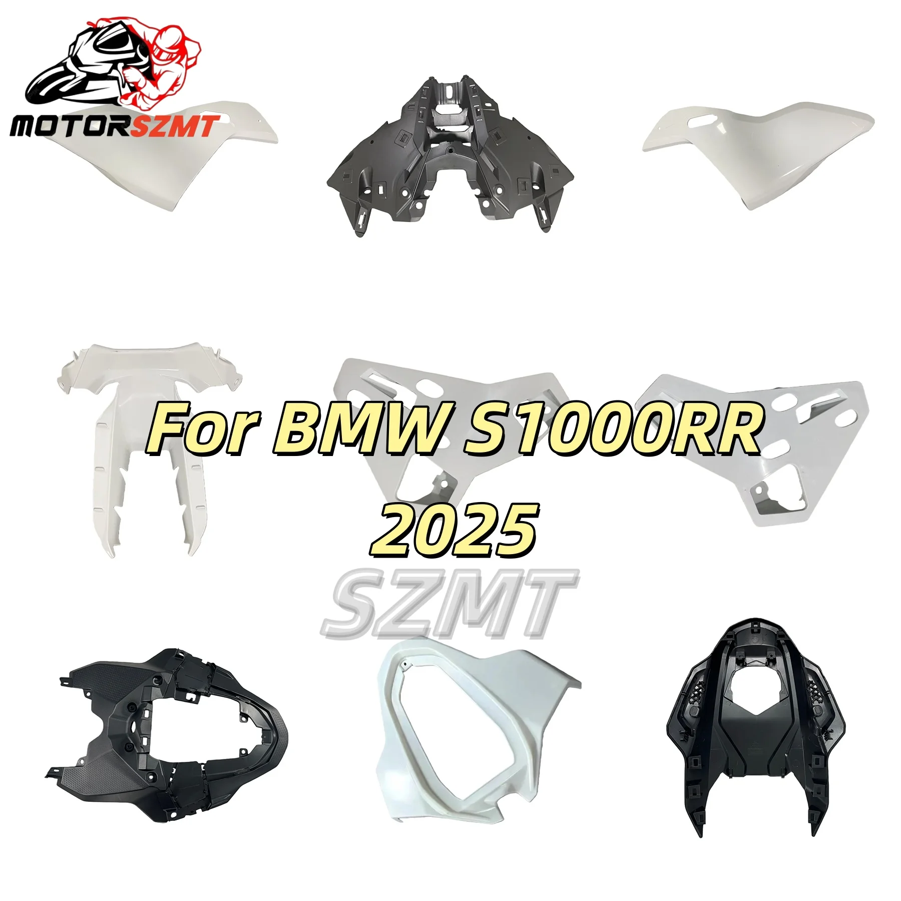 Fit For BMW S1000RR M1000RR 2025 Injection Molding Winglets Rear Parts Fenders Tank Cover Fairing Kits 25
