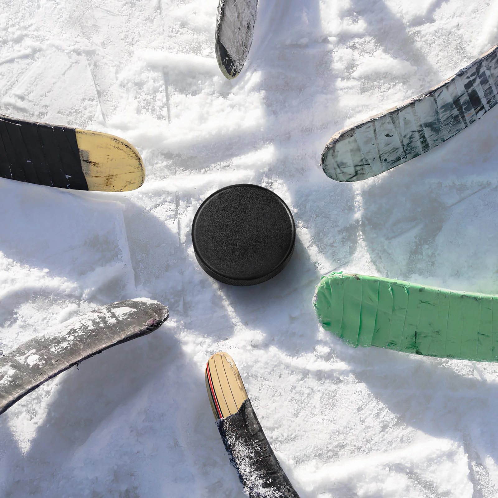 6 uds. Puck de Hockey de juguete, discos de práctica deportiva de Hockey de espuma, discos de Hockey para niños, pelotas de Hockey para juegos de suelo interior, pelotas de juguete