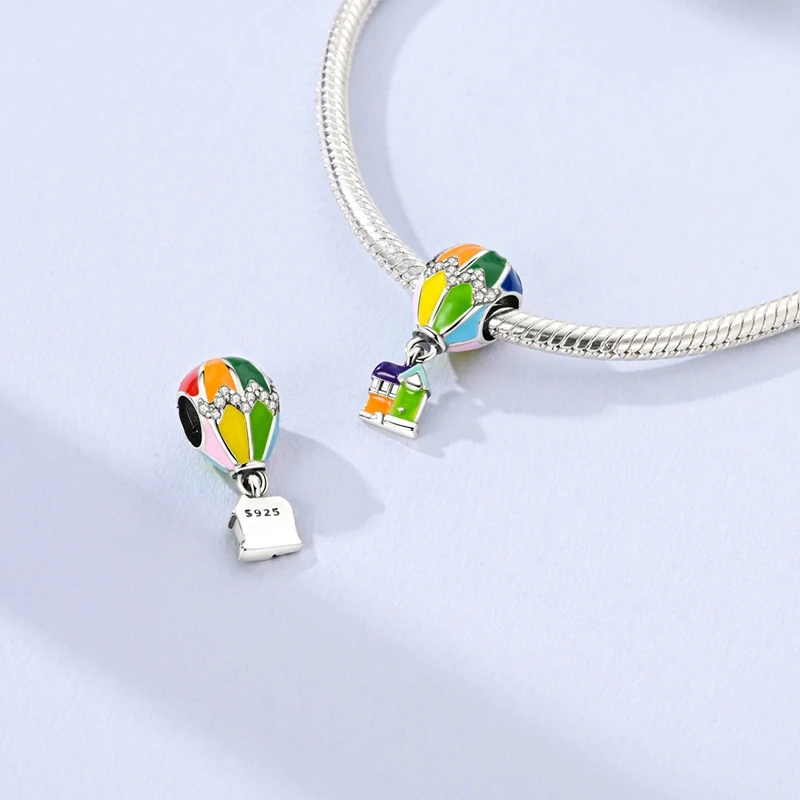 Silver Clown Avocado Dnagle Charms Beads Fit Original Bracelet Bag Keychain Earring Charm Bead Pendant Diy Women Jewelry Gift