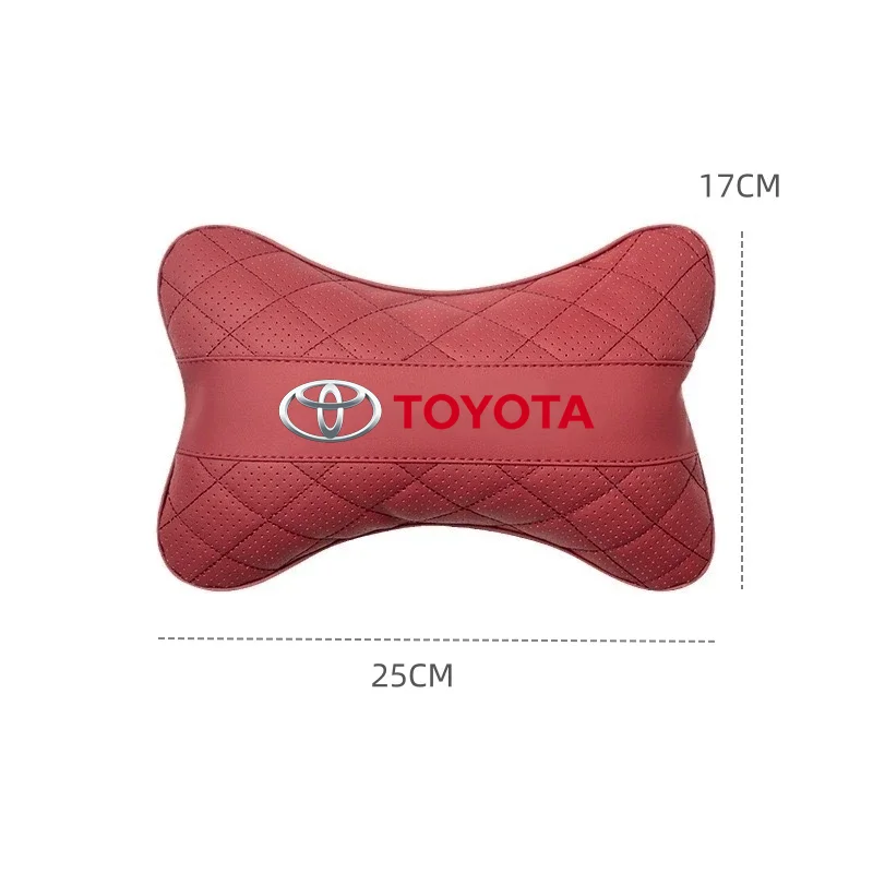 سيارة مسند الرأس غطاء رغوة الذاكرة غطاء مقعد السيارة رئيس الرقبة الراحة وسادة لتويوتا كامري شر كورولا rav4 يارس بريوس