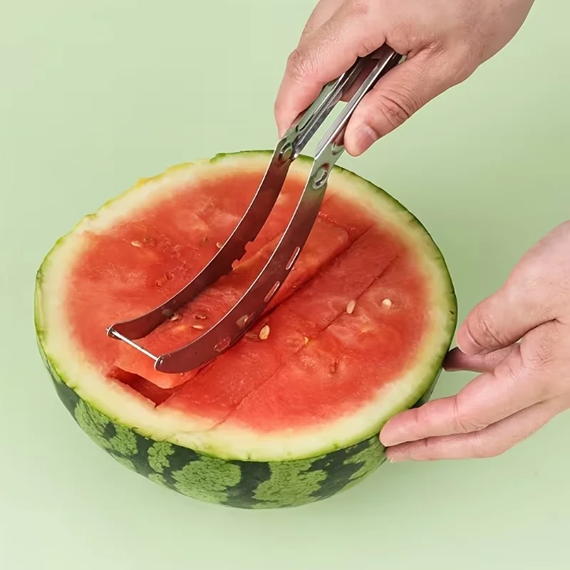 1pcs - Stainless Steel Fruit S - Watermelon Slicer Cutter 评论和价格