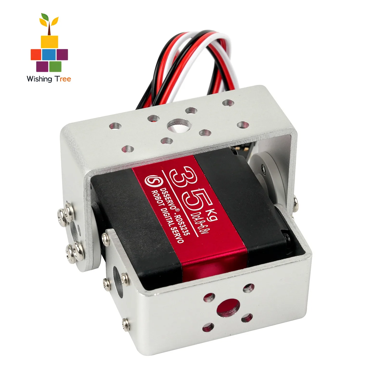 Industrial RDS3235 Digital Servo 35KG High Torque Metal Gear 4.8-6.8V for Robotics Applications
