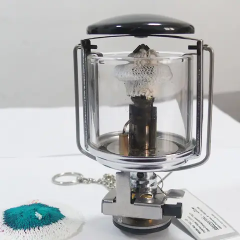 Camping Mini Gas Gaslykta Tält Nattbelysning Värme Gaslampa 10 best sales gasljus - №9