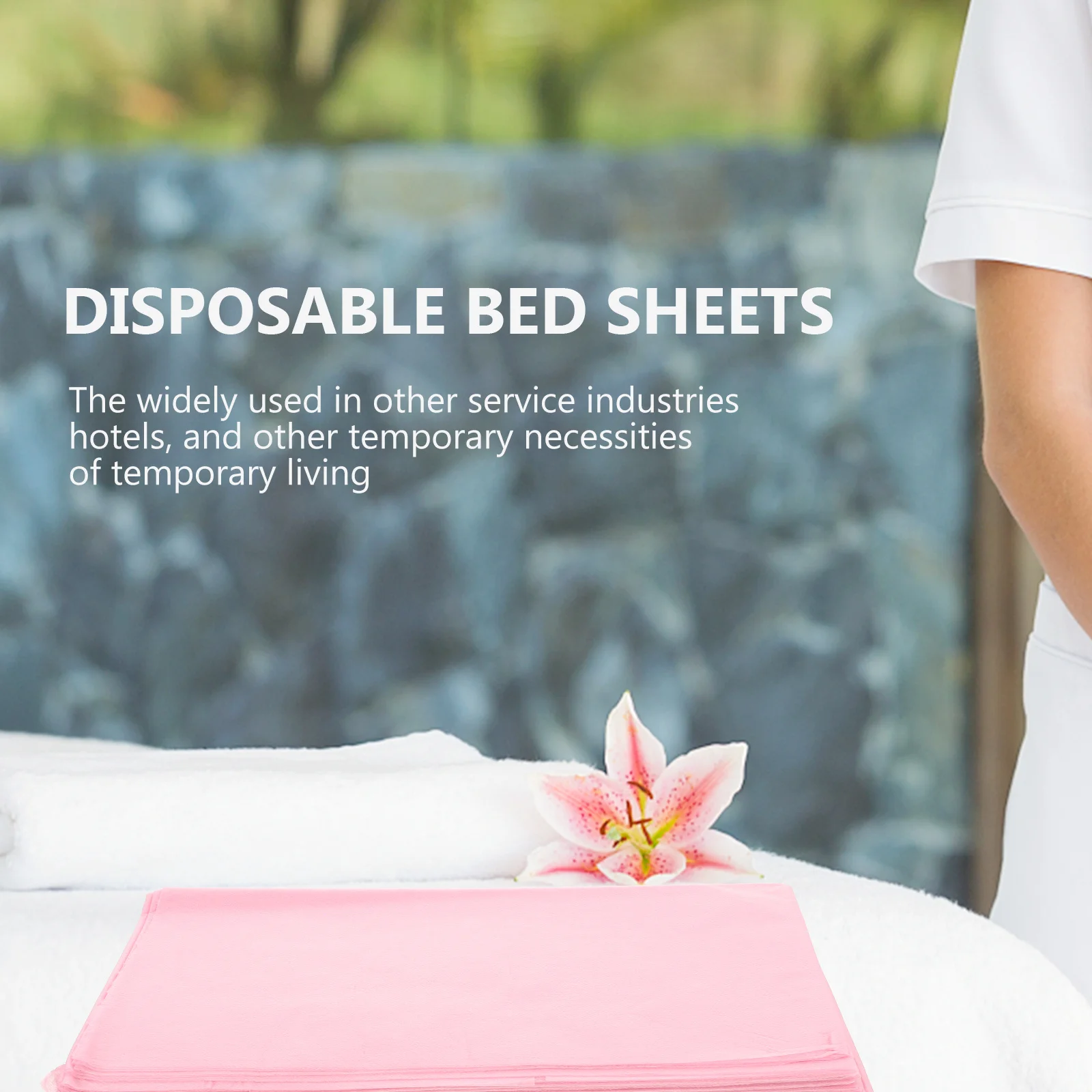 

30Pcs Breathable Waterproof Disposable Bed Sheets Non-Balling Comfortable Salon Massage Nursing Sheets Message Bed Cushions