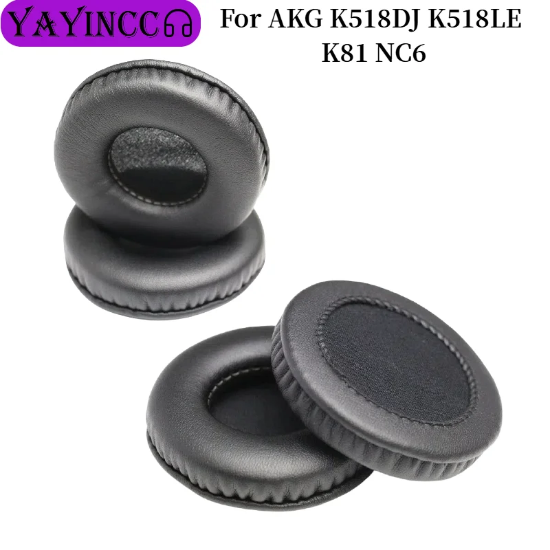 

Replacement Protein Leather Earpads Cushions For AKG K518DJ K518LE K81 NC6 Headphones, Ear Pads repair parts
