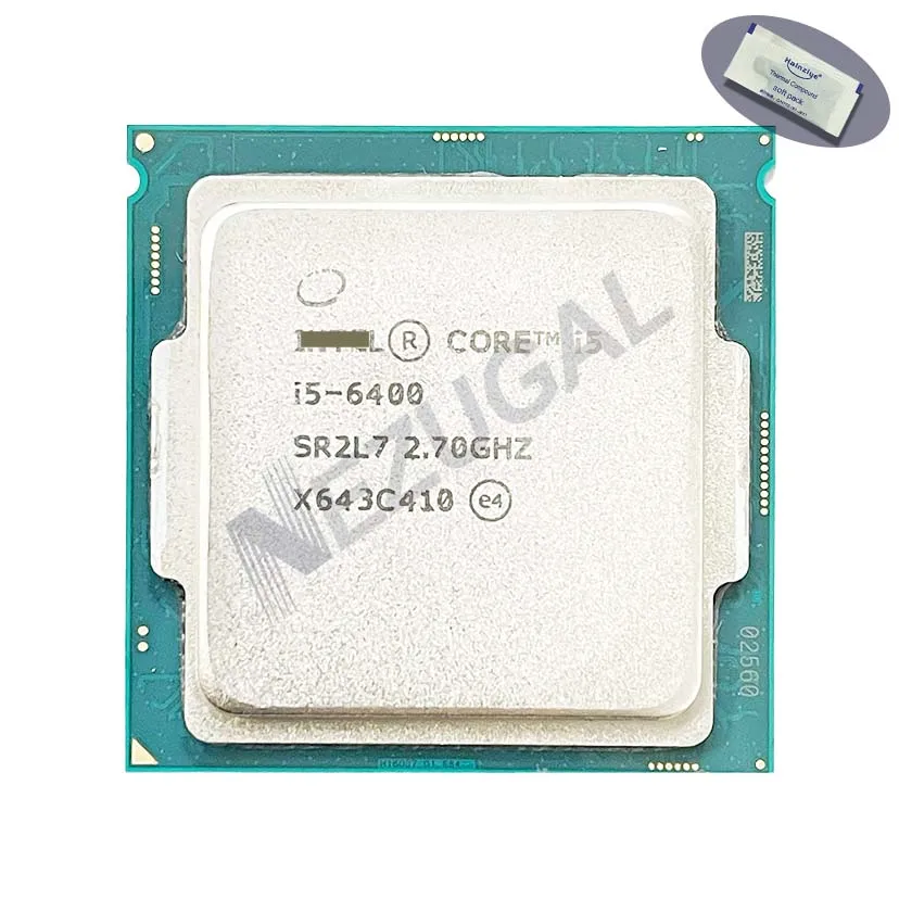 

I5-6400 I5 6400 SR2L7 2.70 up to 3.30 Ghz Quad Core 6M 65W LGA1151 CPU processor