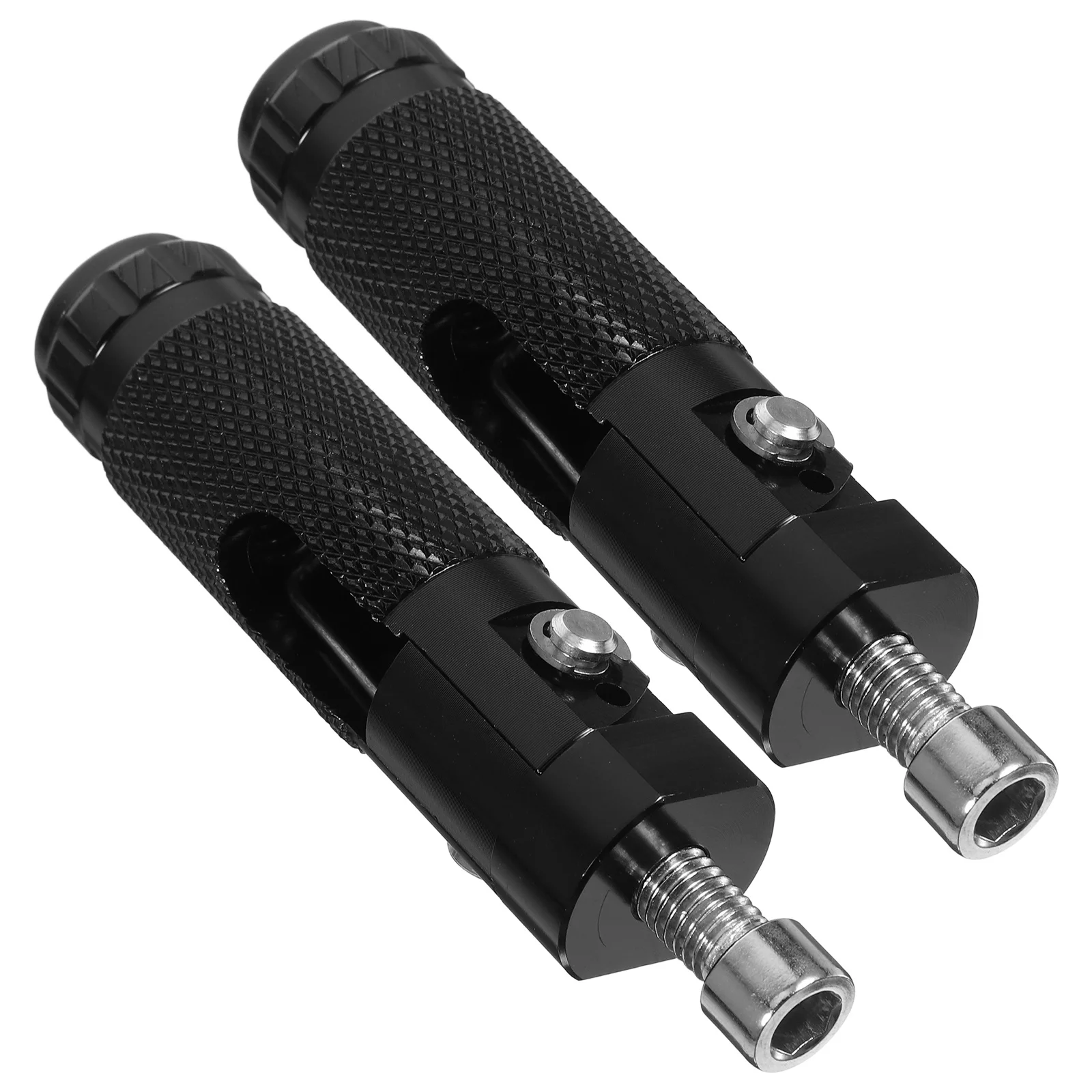 

2Pcs Motorcycle Foot Pegs Front Folding Durable Aluminum Alloy Footpegs Replacement Racing Foot Pegs Motorbike Accessories