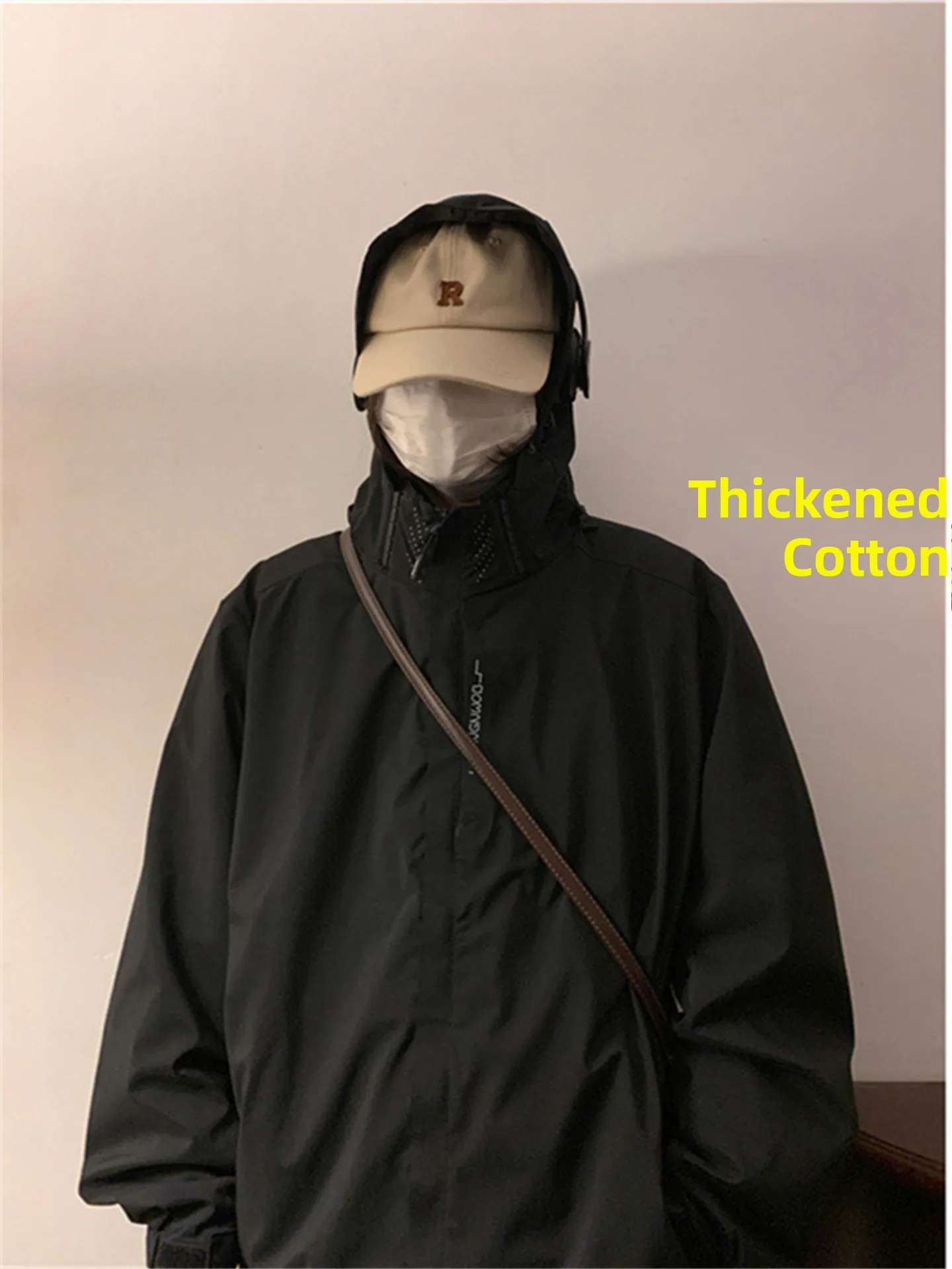 

Мужская утепленная куртка American Style для осени и зимы с капюшоном, для активного отдыха и альпинизма, спортивная, с хлопковым наполнителем, молодежная, модная, повседневная