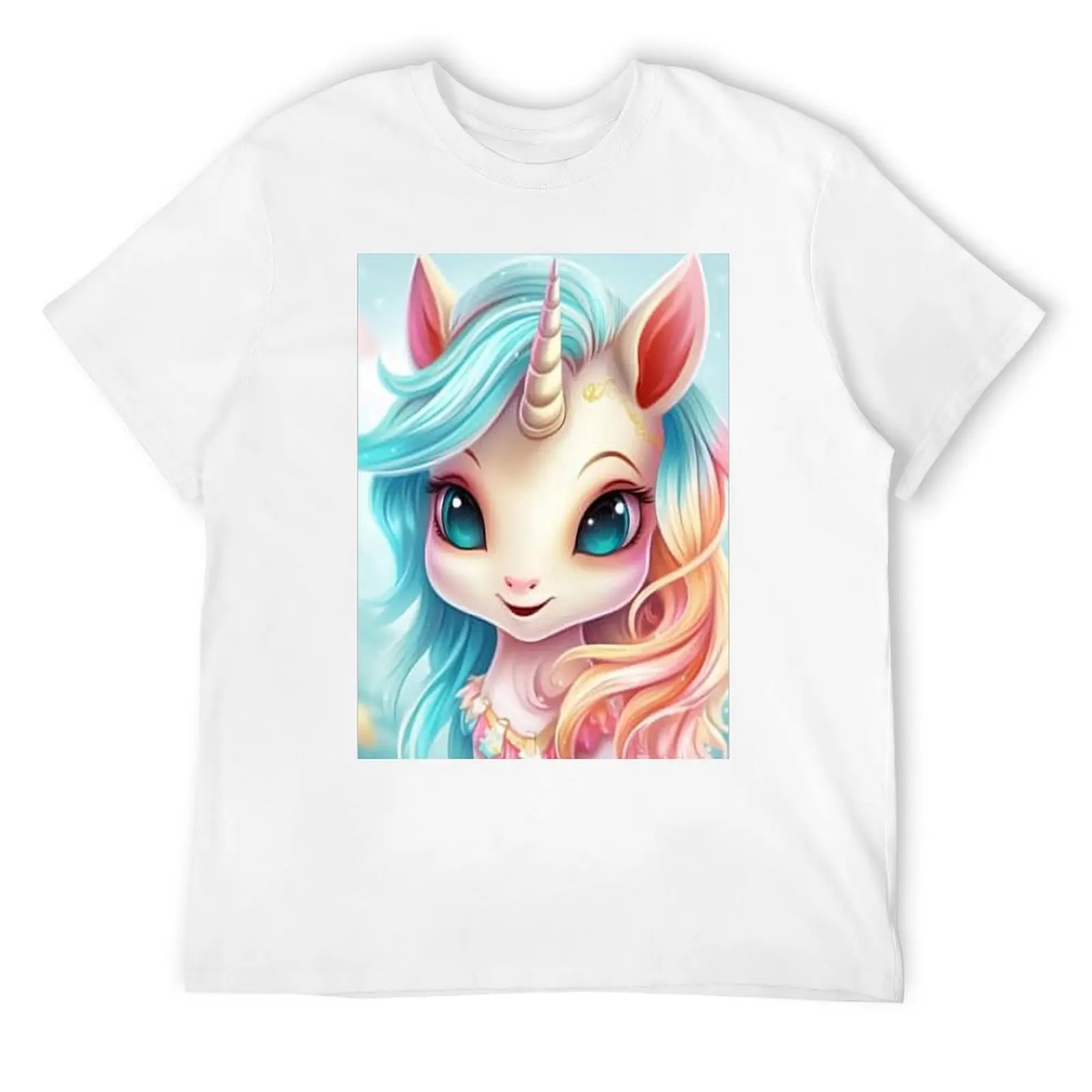 Camiseta divertida De Unicornio, Camiseta De cuello redondo, camisetas De movimiento, gran oferta, competición De actividad, novedad