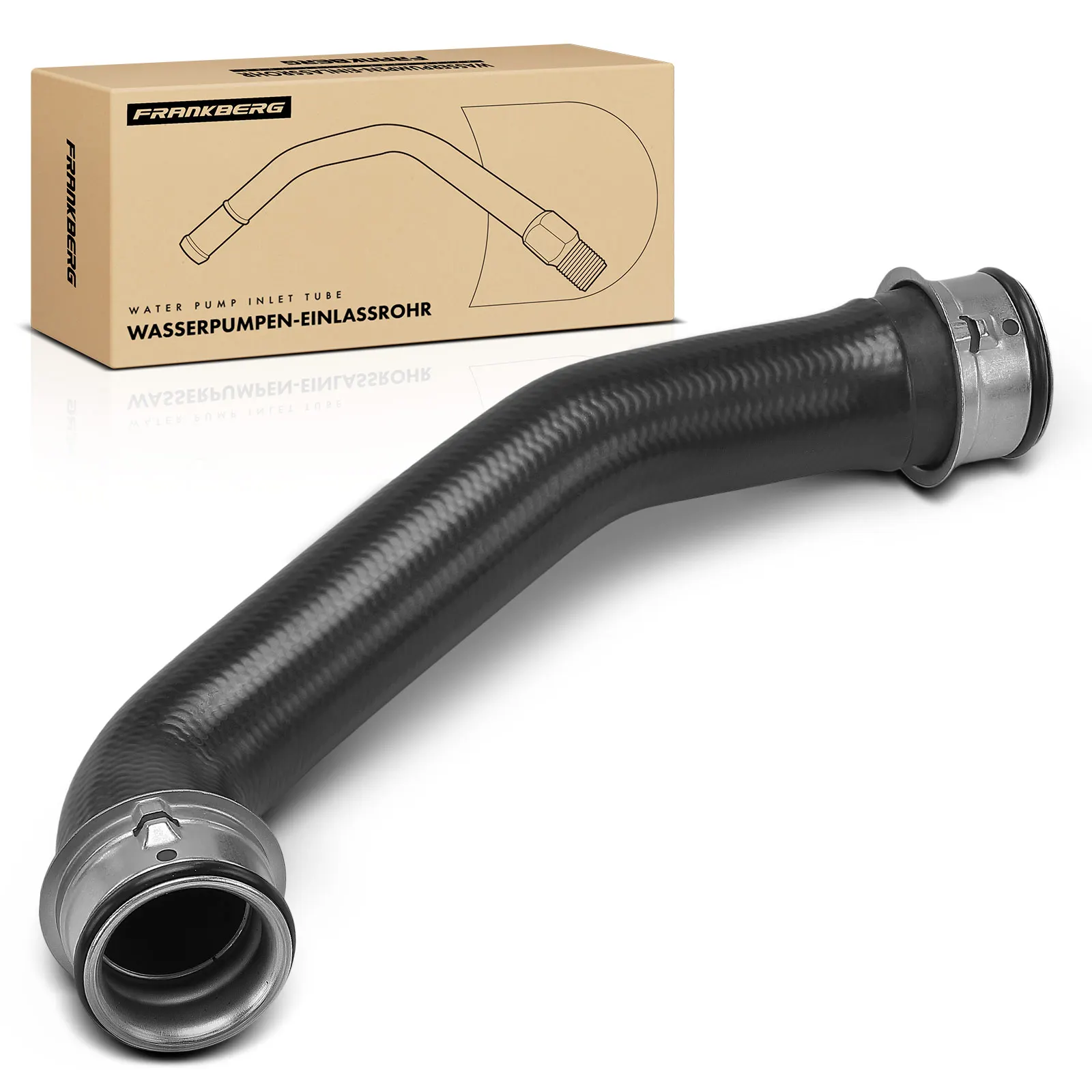 Frankberg 1x Radiatorslang Waterslang Motorruimte voor Porsche 911 997 Boxster 987 Cayman 987 99710662303