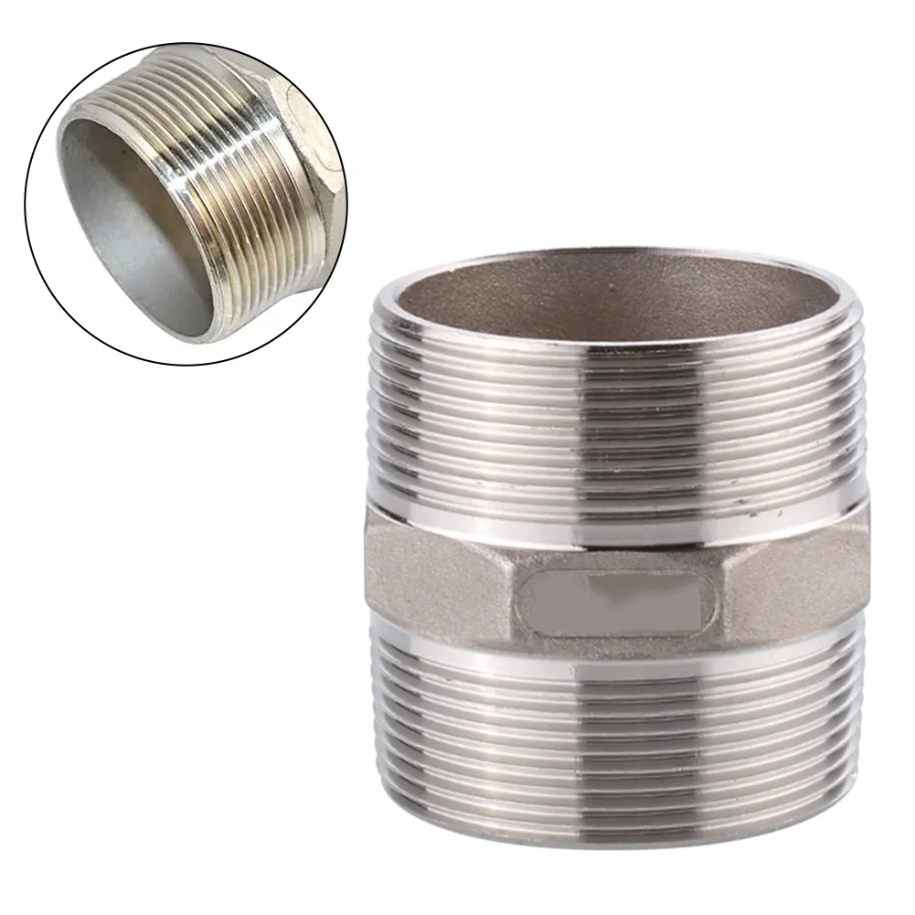 For Plumbing Installations 2 Inch Male Threaded 304 Stainless Steel Nipple Optimal Functionality Secure Connection