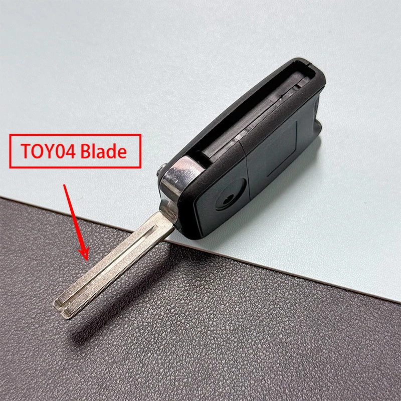 3 Buttons Car Folding Key Fob Shell Case Housing for Ssangyong Korando Actyon C200 view 4