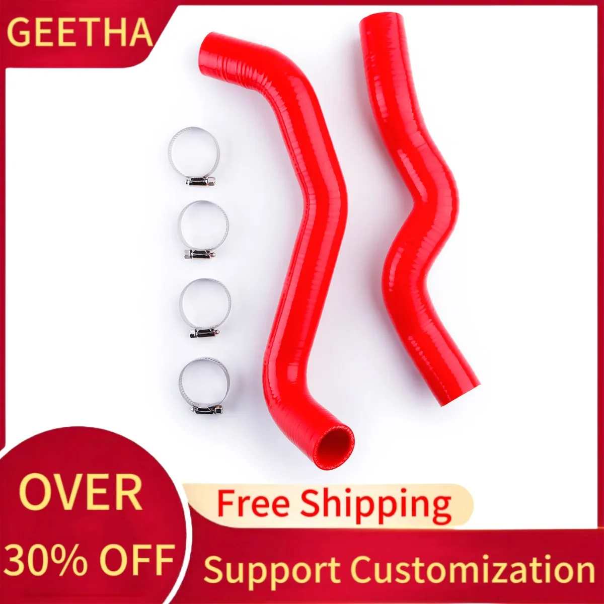 For 2007-2017 Nissan 370Z Z34 Infiniti G25 G35 G37 EX35 EX37 Q40 Q60 QX50 3.7L Silicone Radiator Hose Kit