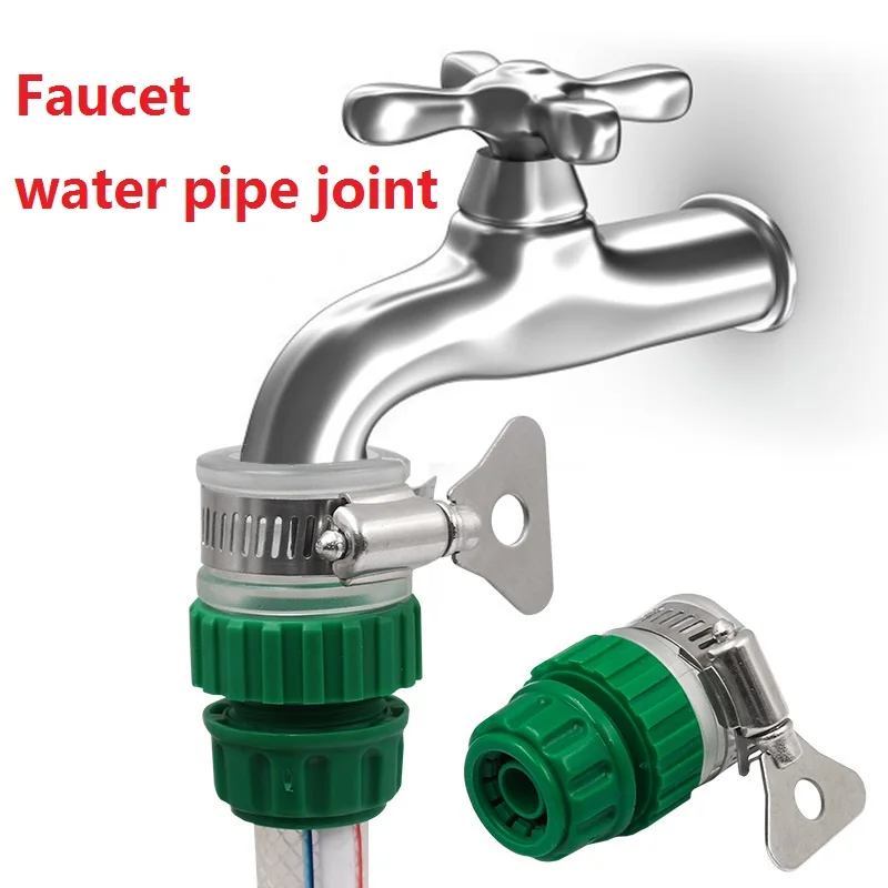 

Universal Faucet Adapter Garden Water Connector Tap Conversion 16mm Pipe Garden Agriculture Irrigation Water Supply Quick Joint