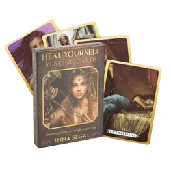 Hot sales Heal Yourself Reading Oracle Tarot Card Fate Divination Prophecy Card Family Party Game Toy Tarot PDF Guide