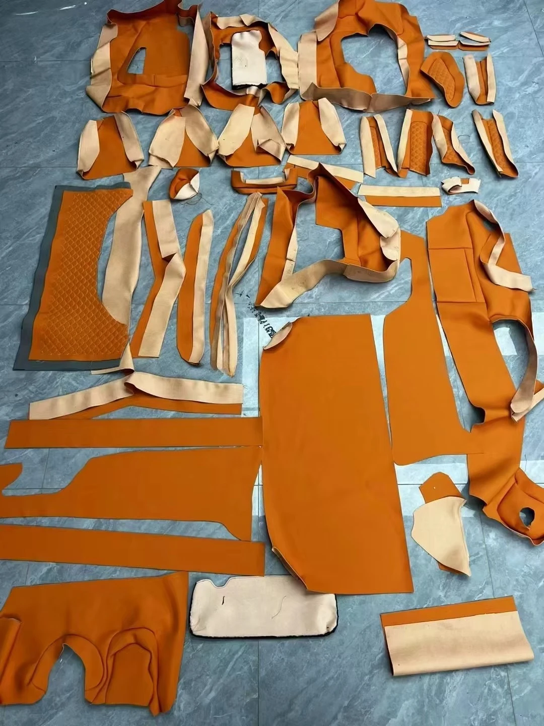 Factory Luxury Original Car Seat Cover Diamond Stitching Custom Fit Leather Car Seat for Benz G Class G500 W463 W464 G63 G65