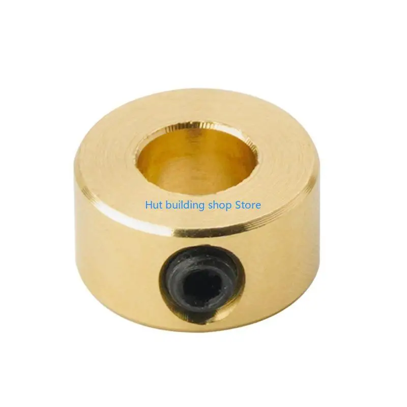 

T21C Brass Depth Stop Collars Ring Positioner Ring For Woodworking Drill Locator