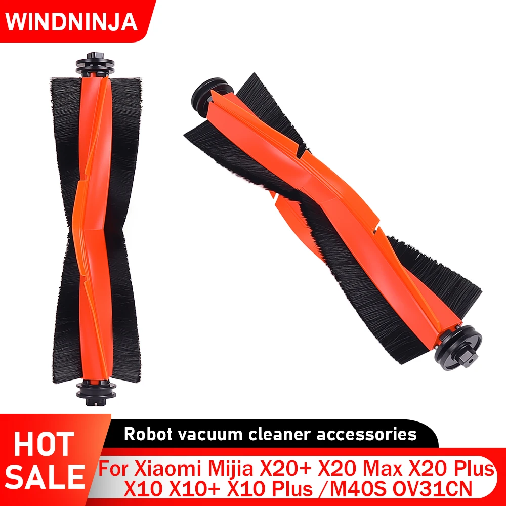 Hauptbürste für Xiaomi Mijia X20+ X20 Max X20 Plus /X10 X10+ X10 Plus /M40S OV31CN /S10 Plus S20+ D109GL Staubsauger-Ersatzteil Rollenbürste