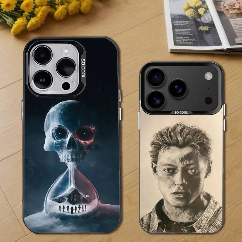 เคสโทรศัพท์ลายเกม Cool U-Until D-Dawn สำหรับ iPhone 17,16,15,14,13,12,11,Pro,Max,Plus,E,Air,Mini สีดำ วัสดุ TPU