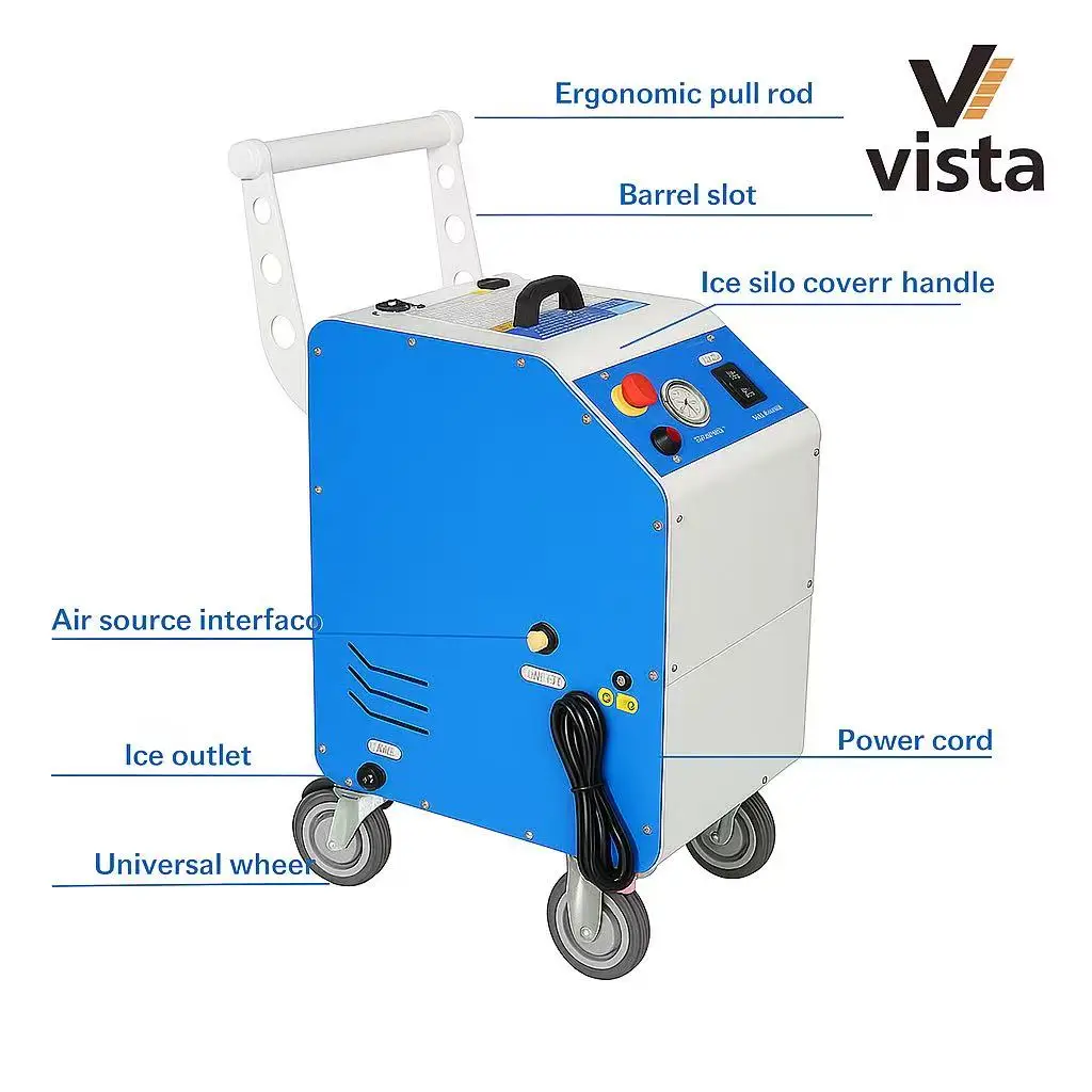 New Dry Ice Blaster For Sale / Dry Ice Cleaning Machine / Dry Ice Blasting Machine