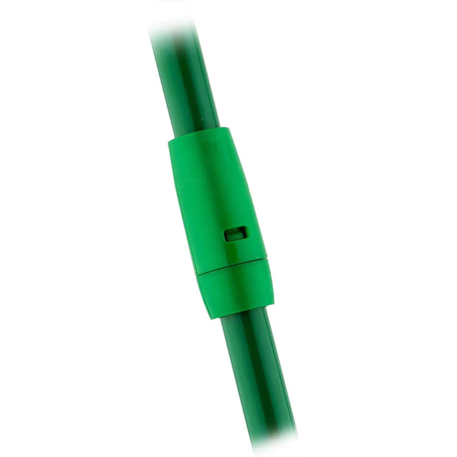 2-х предметная стальная ручка, угловая метла и совок, зеленая стальная ручка