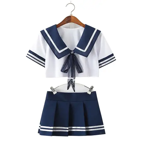 Erotic Lingerie Sexy Underwear Maid Roleplay Cosplay Costume Women Uniform Temptation  JK Dress Erotic Clothes