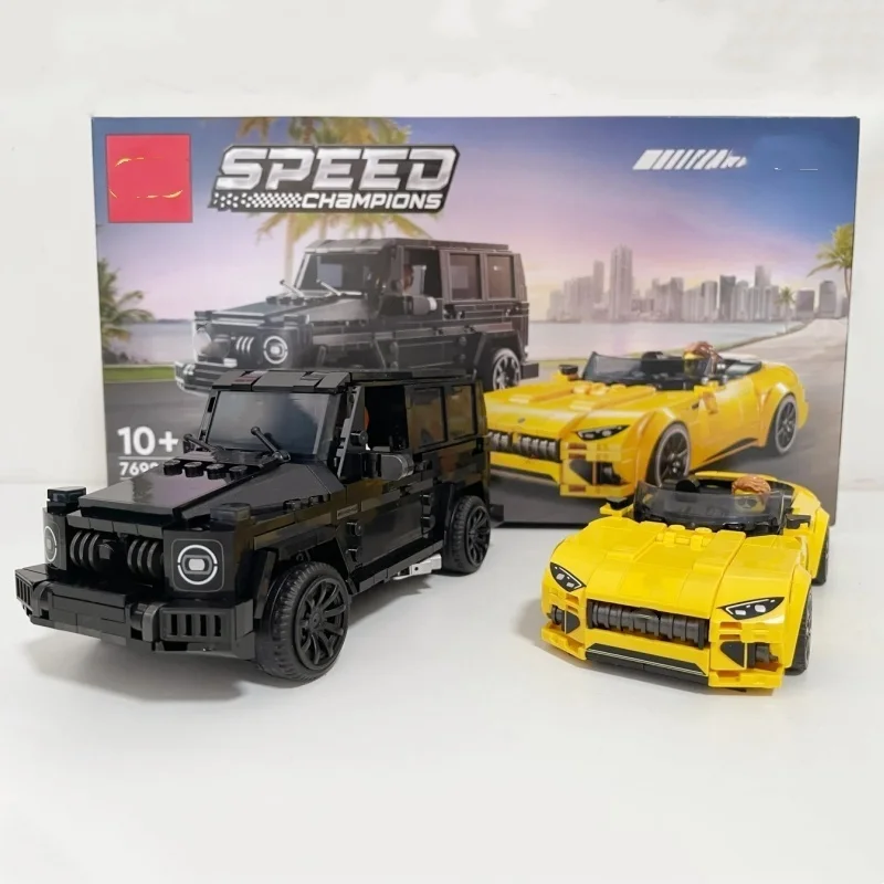 76924 Speed Champions Mercedes G 63 & Mercedes Sl 63 For Birthday Gifts