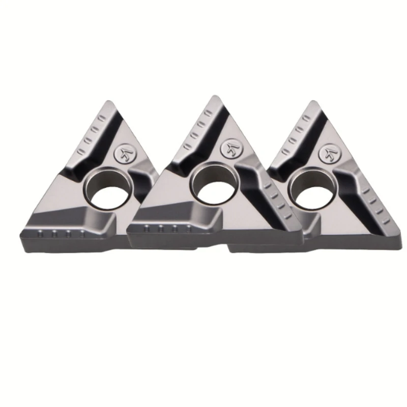 10 قطعة TNMG160404/408 R/L-VF CT3000 سيرميت الثلاثي الشق CNC تحول إدراج