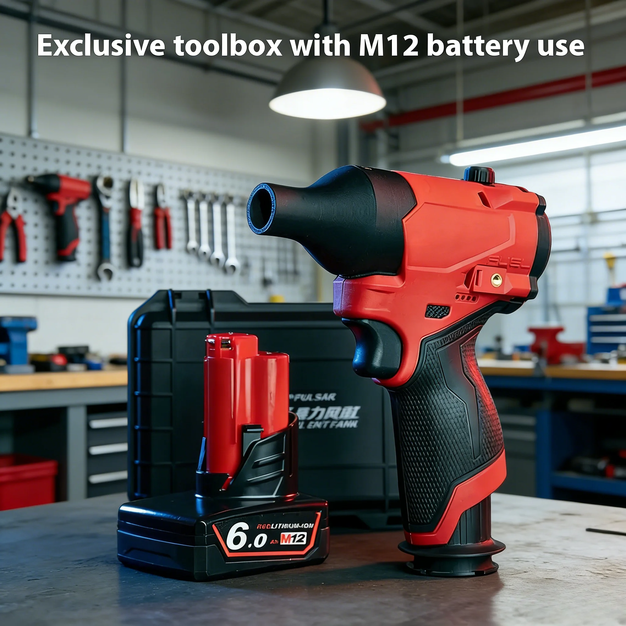 

For Milwaukee M12 Turbojet Fan 140000 RPM Brushless Motor Powerful Blower High Speed Air Duct Fan Outdoor Dust Blowing Tool