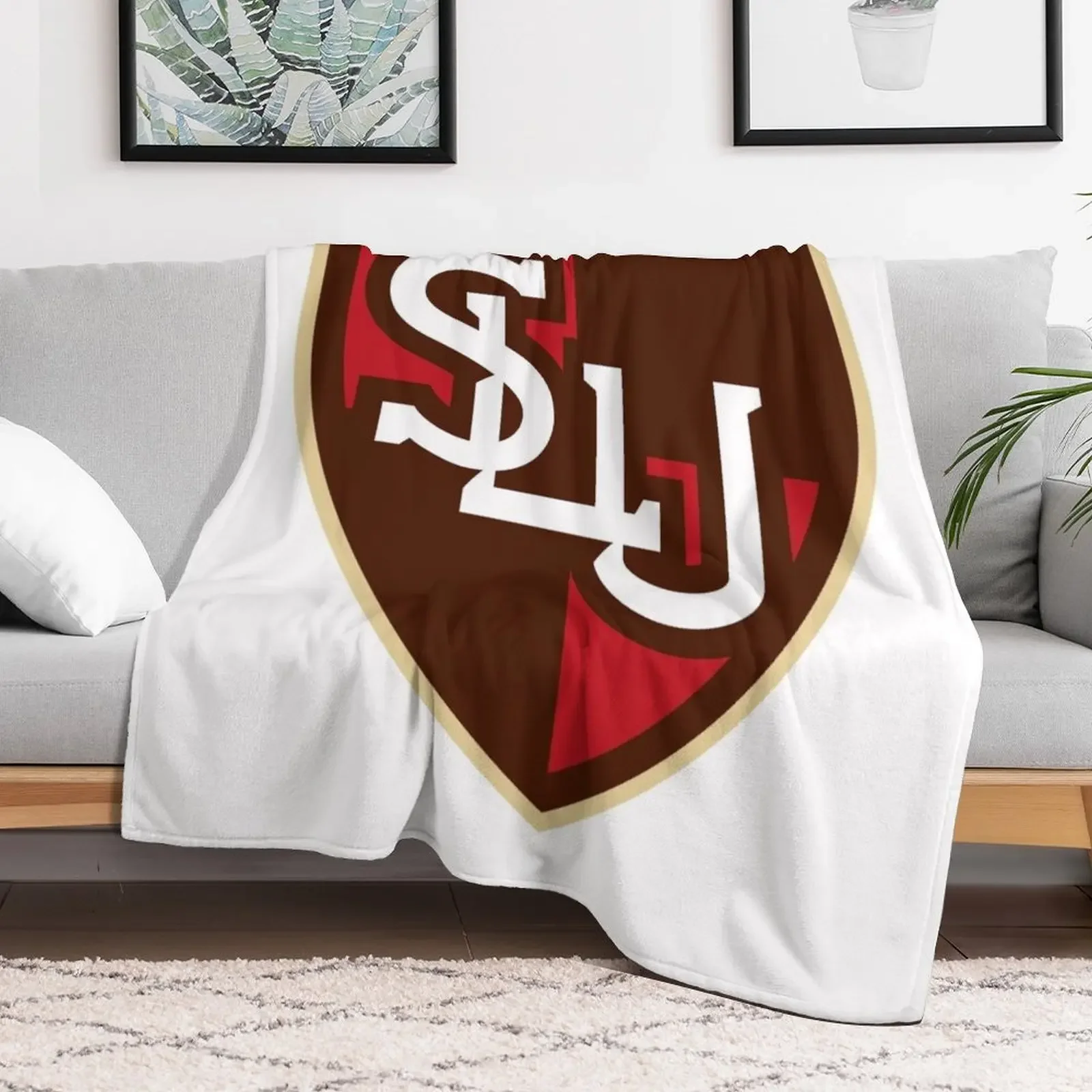 St. Lawrence saints Throw Blanket Vintage Bed covers Kid'S Blankets