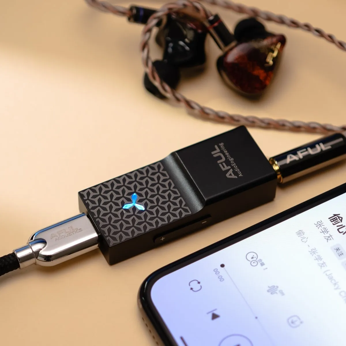 AFUL SnowyNight Portable USB DAC & AMP Dual CS43198 Chips Lossless Transmission 32/768kHz PCM DSD256 3.5mm 4.4mm Balanced