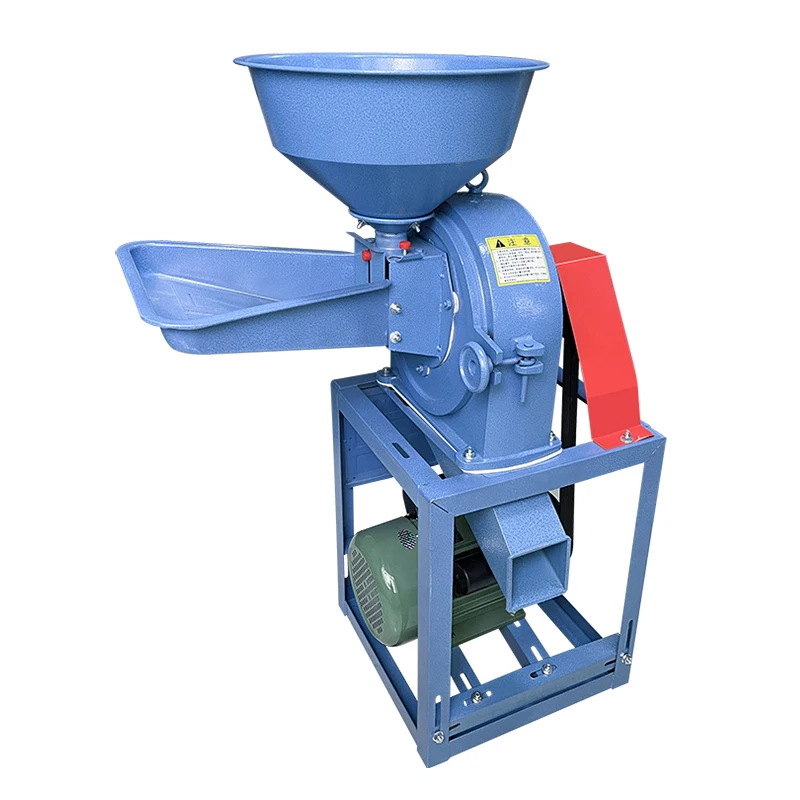 High Power Electric Grinding Machine Grinder Grain Spice Corn Crusher Commercial Household Wet and Dry Food Mill Powder Flour