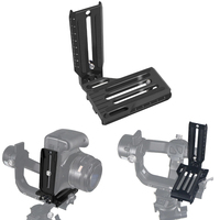 Quick Release L Plate Gimbal Camera Gimbal Bracket Holder for DJI RS4 Zhiyun CRANE 2 Weebill S 3 3S Handheld Stabilizer Tripod