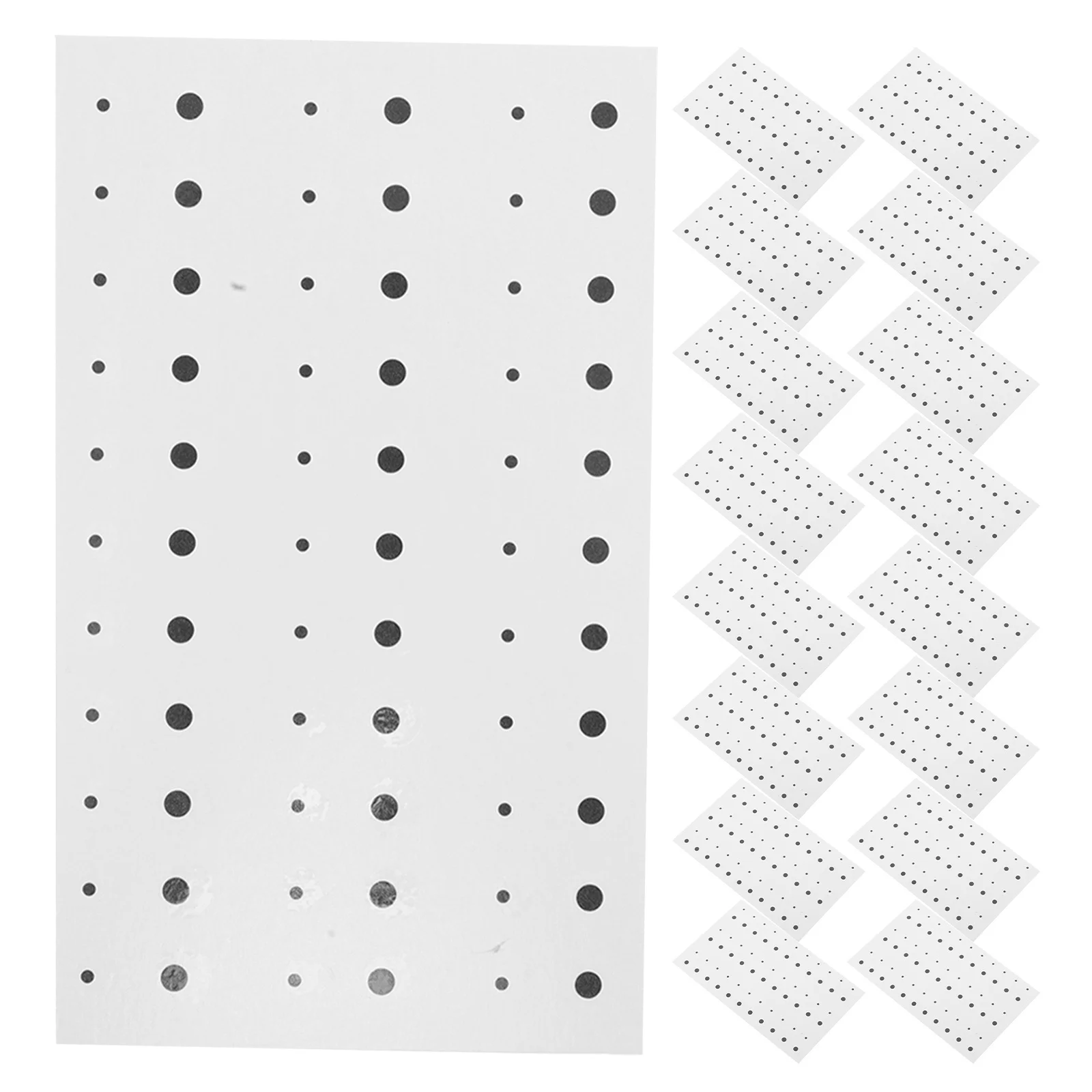 

50 Sheets Women Face Beauty Spot Stickers Skin-Friendly Fake Mole Temporary Makeup Decals Forehead Party Accessories