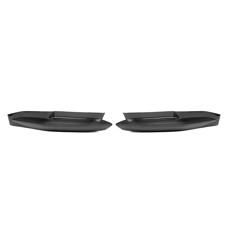 New Arrival Dry Vacuumed Carbon Fiber Rear bumper Valance Side splitter Cover trims for BMW G80 M3 2021 2022 OEM style