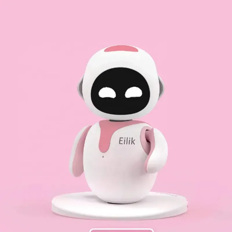 Original Eilik Smart Robot Electronic Automation Ai Robot Emotional Interaction Vocal Multiple Mode Cute Blue and Pink Gift