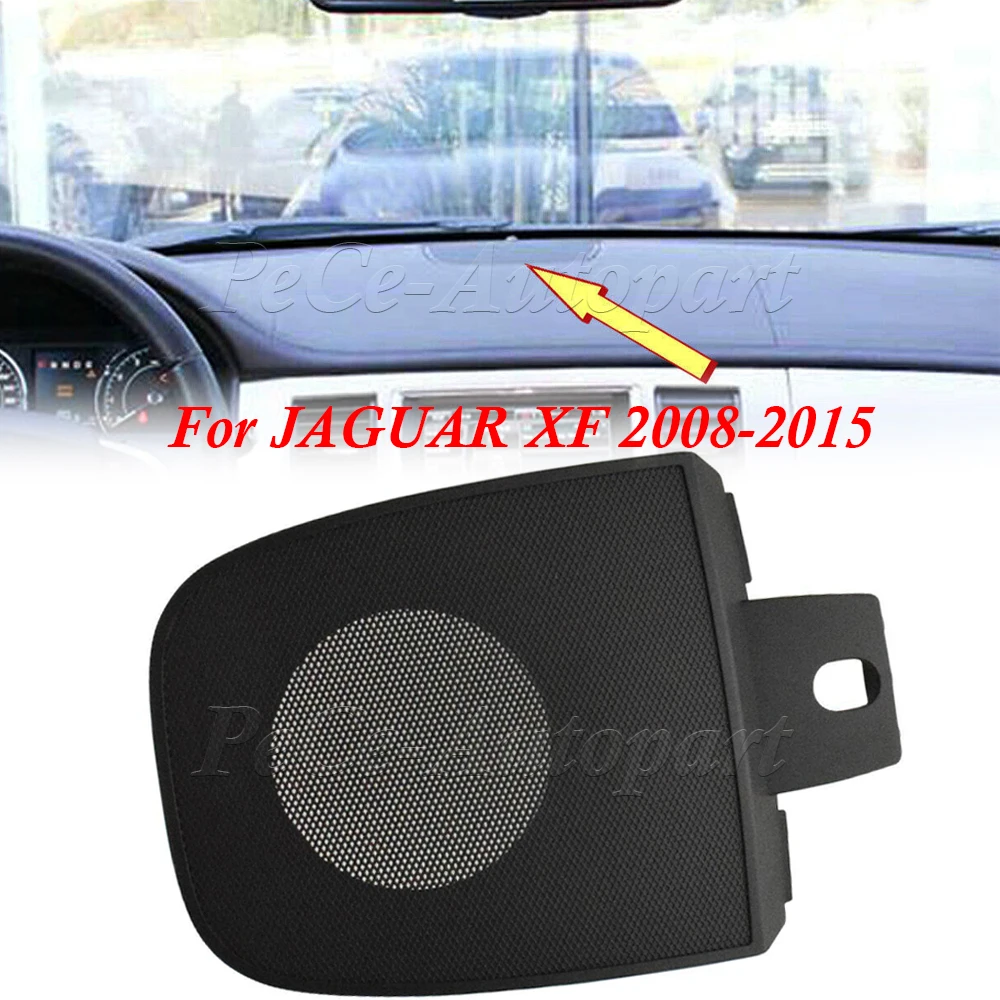 8X23-04454-A C2Z1835LEG For JAGUAR XF 2008-2015 Black Dashboard Top Speaker Cover