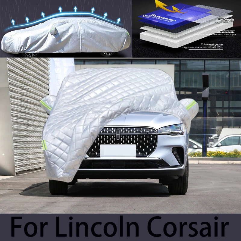 

For Linclon Corsail Car hail protection cover Auto rain protection scratch protection paint peeling protection car clothing