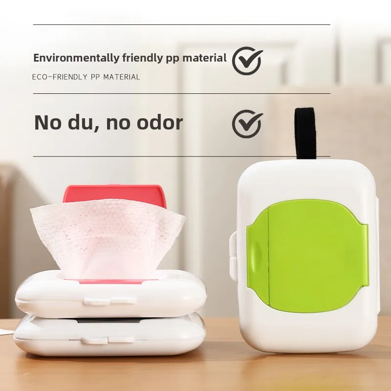 ワイプディスペンサー 詰め替え可能なワイプホルダー ベビーワイプボックスケース 屋内屋外用 再利用可能な旅行用ウェットワイプコンテナ