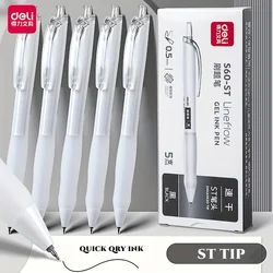 Large Capacity Simple Gel Ink Pen Office School Smooth Wirting Gel Pens Black Blue Red Color Soft Grip Witing Tools Stationery