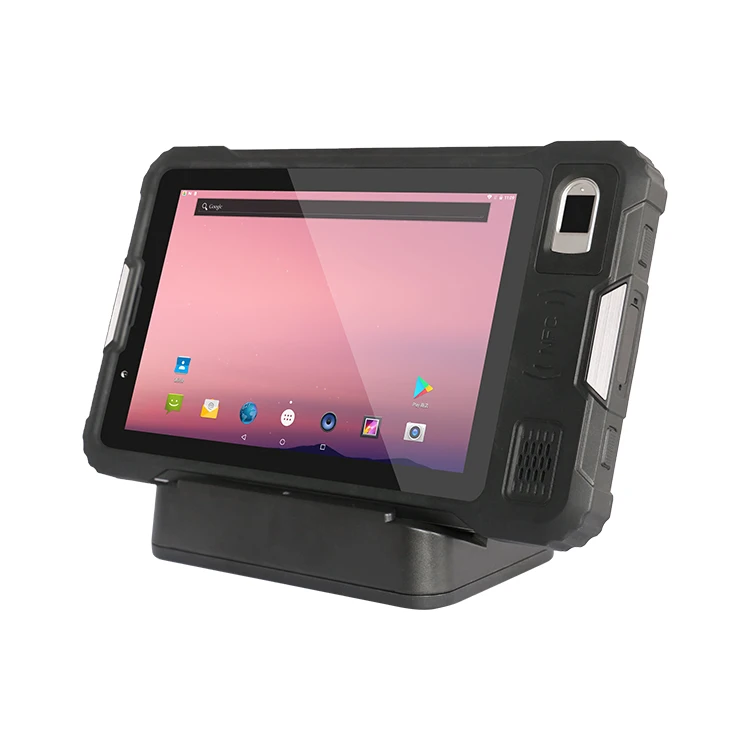 Fingerprint 7 8 Inch 3g 4g 5g Wifi Nfc Android Industrial Tablet Touch Screen Pc In One Vehicle Tablet Pc Rugged Tablet