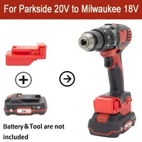 Battery Convert  Adapter for Lidl Parkside X20V Team Li-ion to for Milwaukee 18V Cordless Tools  (Not include tools &battery)