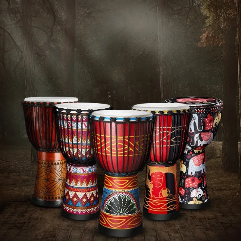 

Children's African Drum Garden Adult Beginners Tambourine National Professional Performance Accompaniment Percussion Instruments