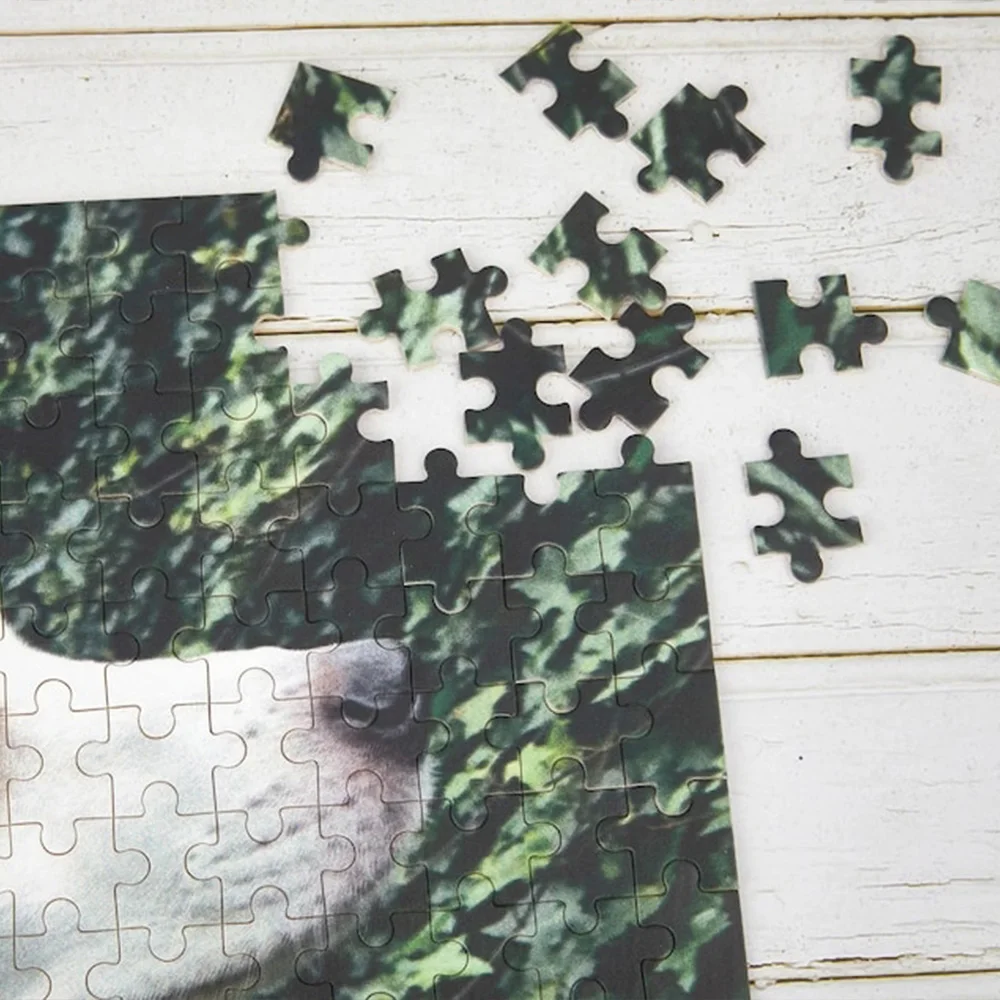 35/150/300/500/1000pcs Custom Photo Personalised Decompression Puzzles Mosaic Jigsaw puzzle Family Gift Friend Gift