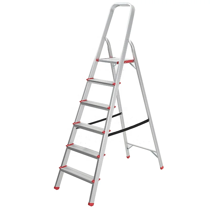 

2/3/4/5/6/7/8/9 step folding aluminum alloy indoor step household ladder
