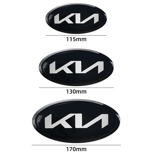 Imagen 2 del producto Para KIA Sportage Ceed Sorento Cerato Optima Picanto Rio Soul accesorios de coche emblema del capó delantero del coche insignia del maletero trasero pegatina