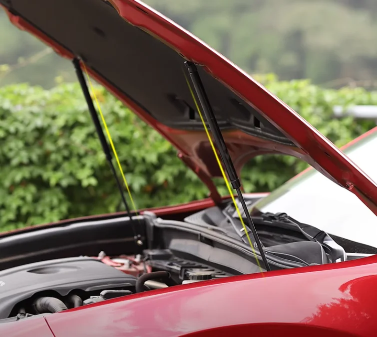 1 مجموعة الدعامات الغاز ل Mazda3 Axela BP 2019-الحاضر غطاء المحرك الأمامي بونيه تعديل رفع دعم المثبط امتصاص الصدمات الدعامة قضبان