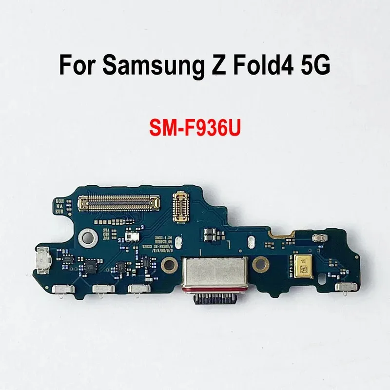 USB تهمة ميناء جاك موصل هيكلي شحن مجلس لسامسونج غالاكسي Z Fold4 5G SM-F936U الطبعة الأمريكية #1